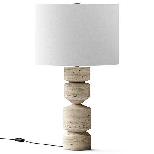Lulu and Georgia Theo Table Lamp 3D model