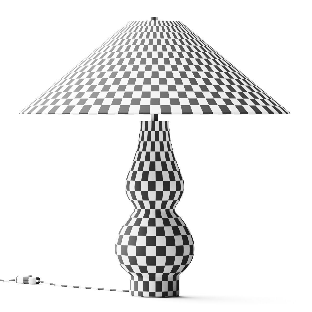 DISC Interiors Seine Table Lamp 3D model_1