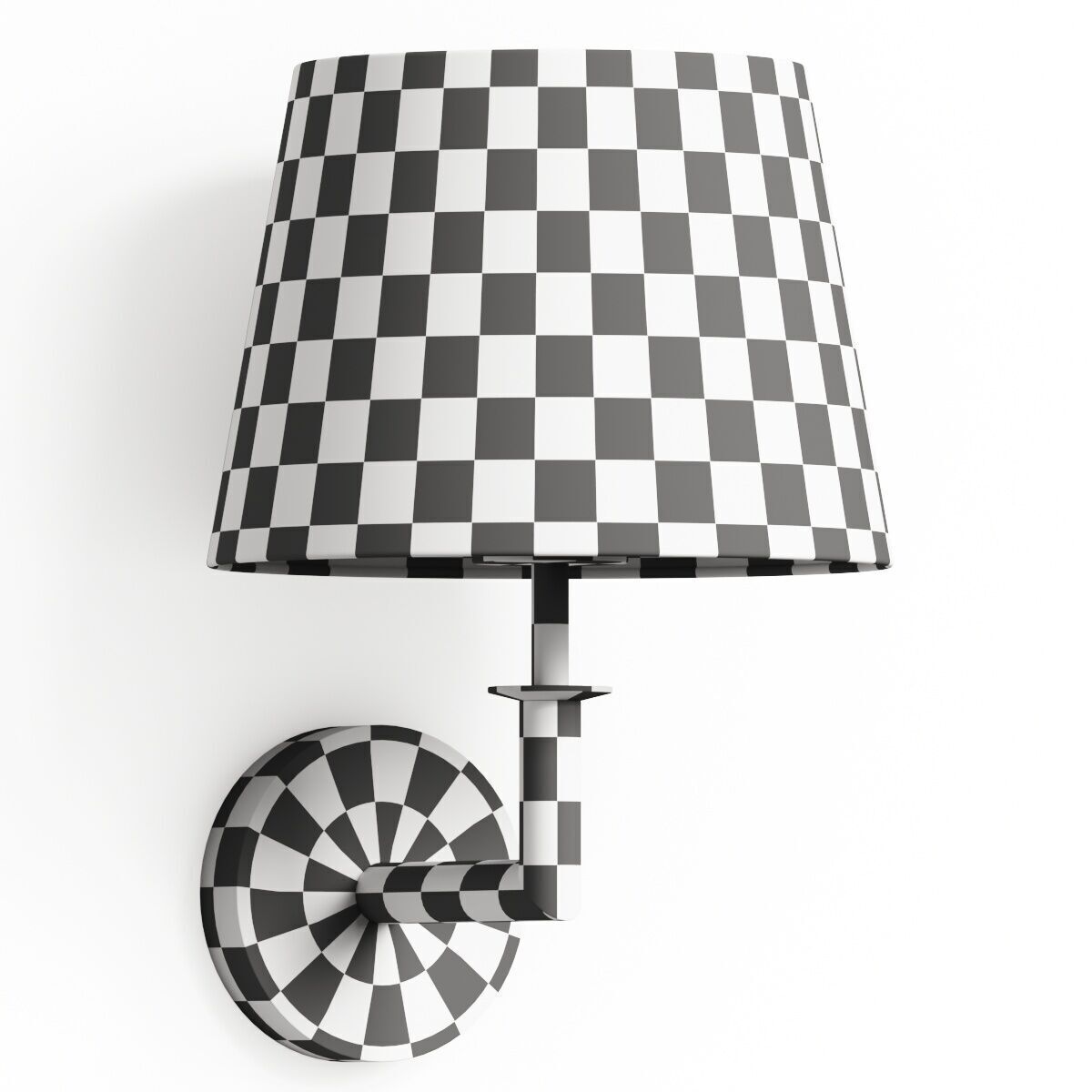 Astro Club Wall Lamp 3D model_2