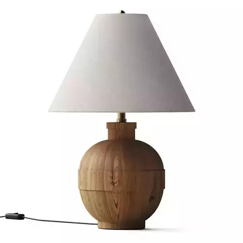 Lulu and Georgia Poa Table Lamp 3D model