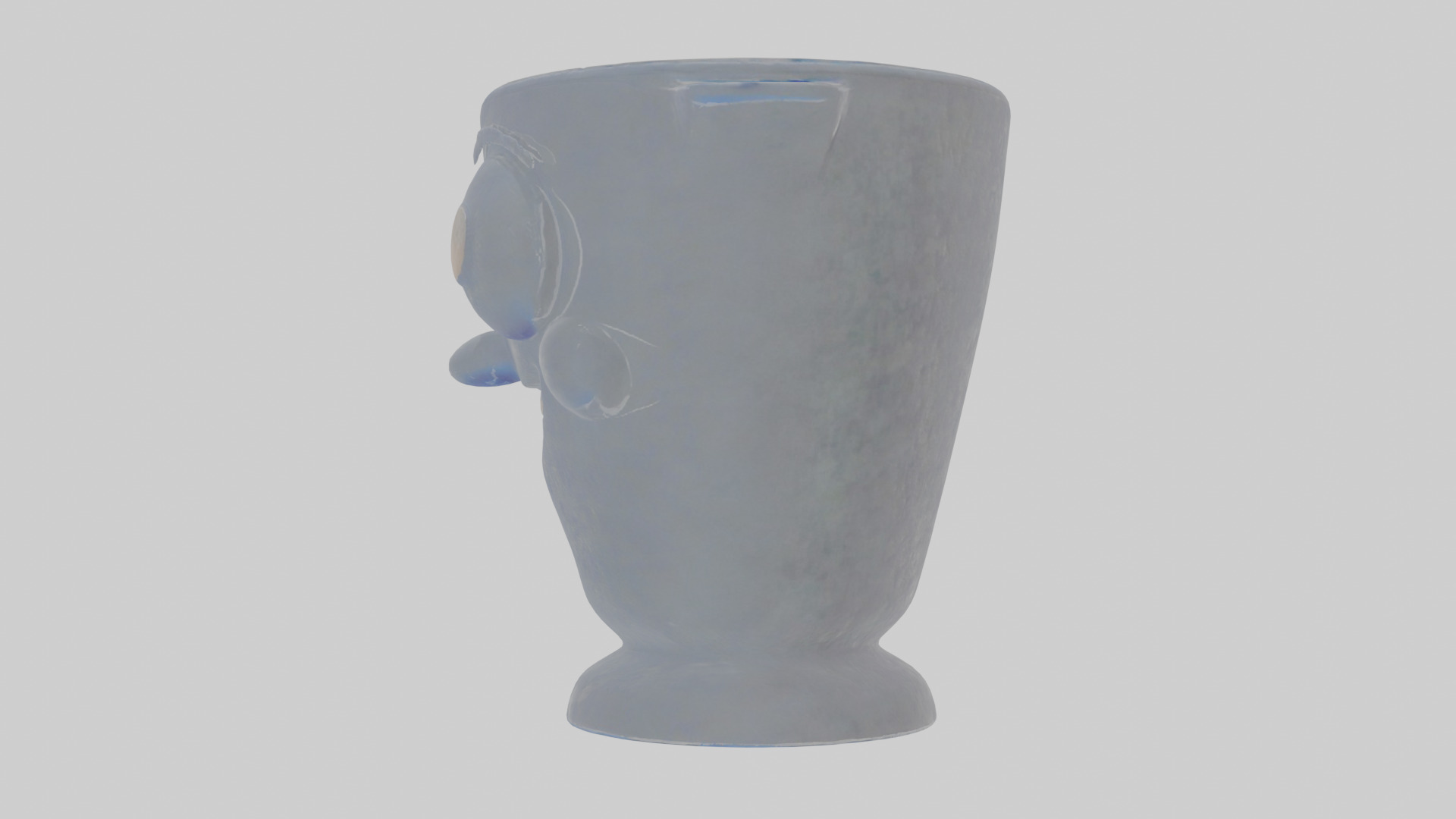 Cartoon Measuring Cup Low-poly 3D model_19