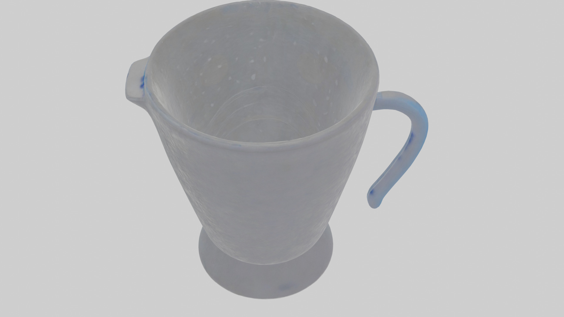 Cartoon Measuring Cup Low-poly 3D model_23