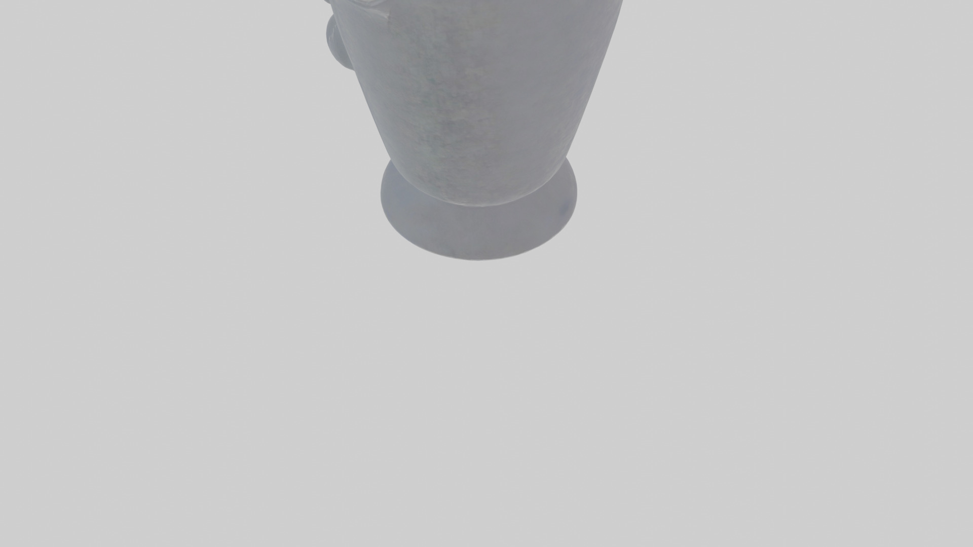 Cartoon Measuring Cup Low-poly 3D model_4
