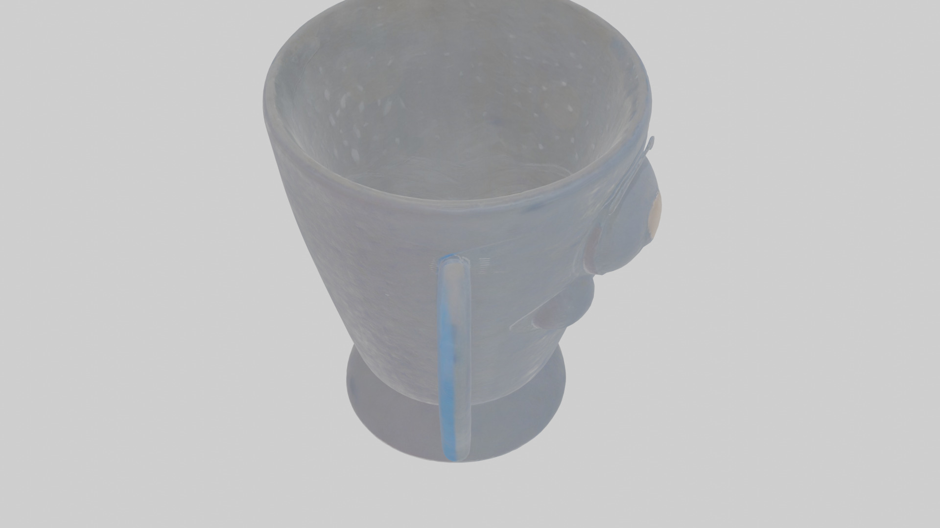 Cartoon Measuring Cup Low-poly 3D model_28
