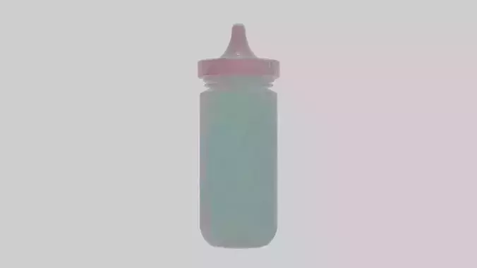 Cartoon Medicine Bottle