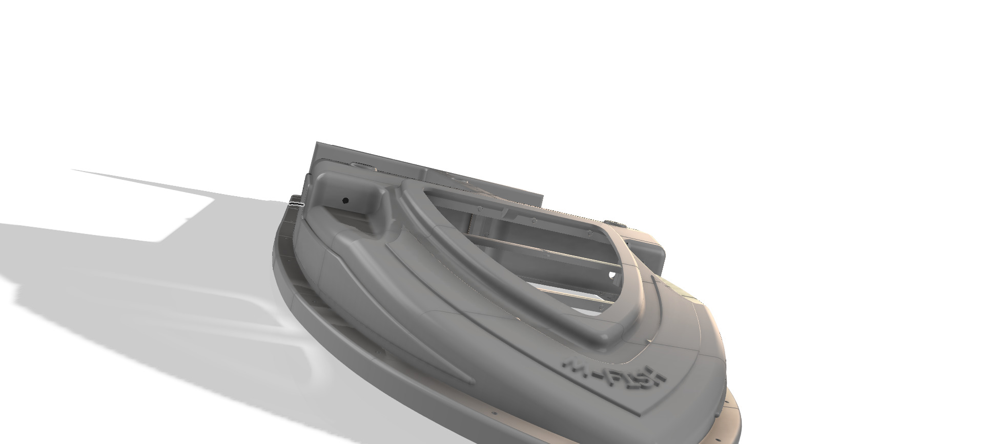 Boat Bait Carp Fishing 3D print model M-FISH-3D Printable 3D print model_24