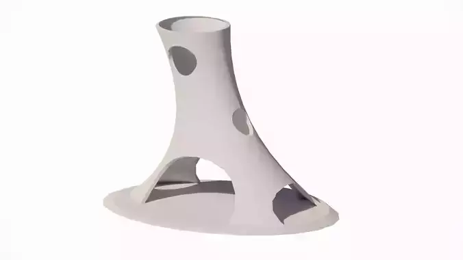 Math Object-Gyroid Voronoi 3D print model