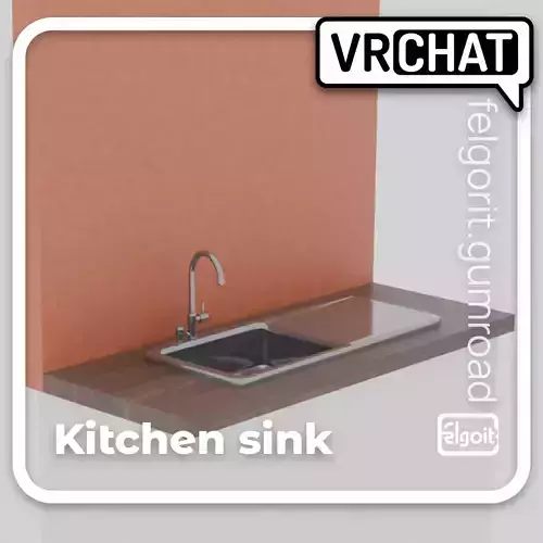Kitchen Sink - 3D Model Low-poly 3D model