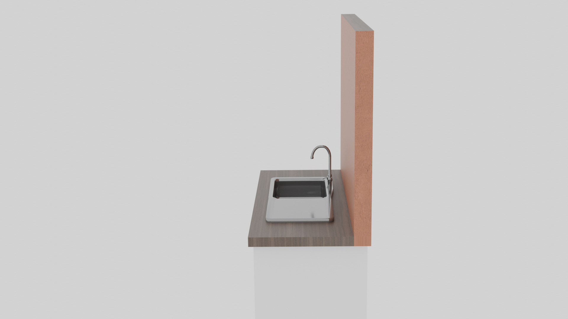 Kitchen Sink - 3D Model Low-poly 3D model_3