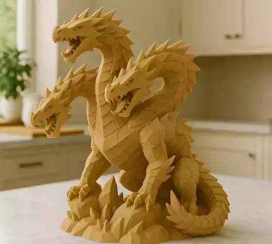 Dragon Hydra 3D Print Model