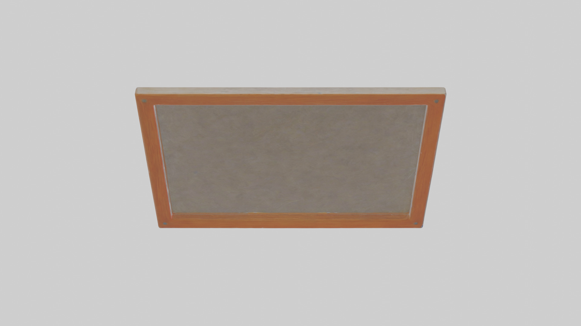 Cartoon Menu Board Low-poly 3D model_24