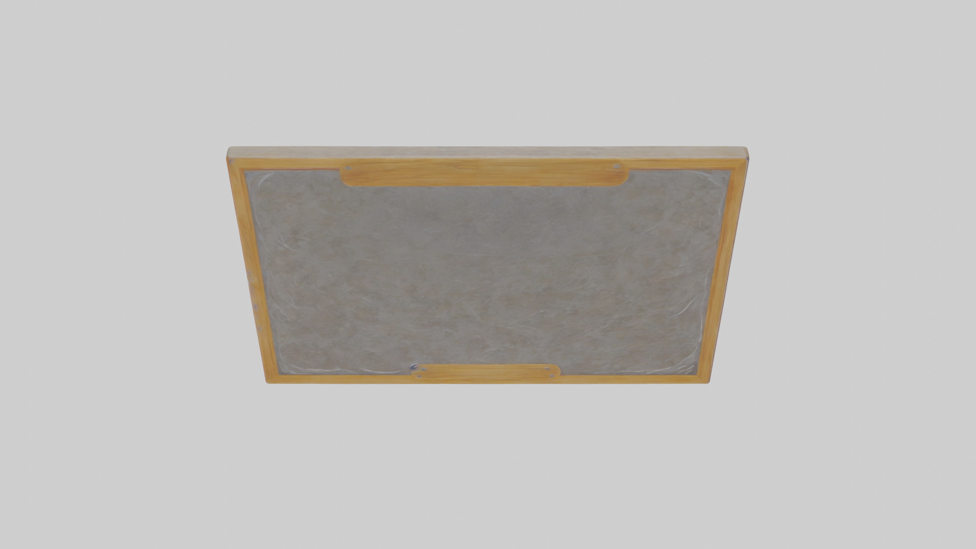 Cartoon Menu Board Low-poly 3D model_25