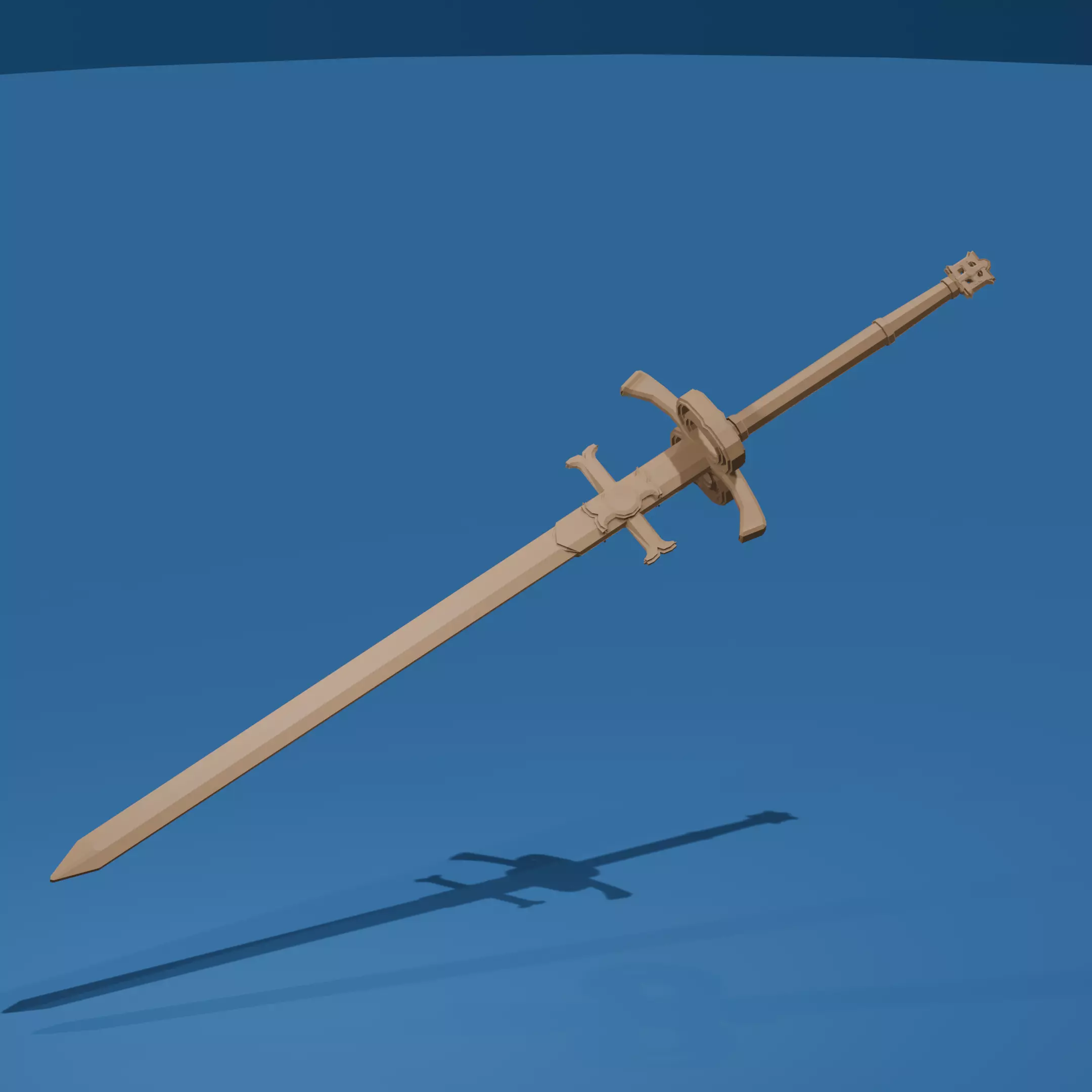 Great Sword 3D print model_0
