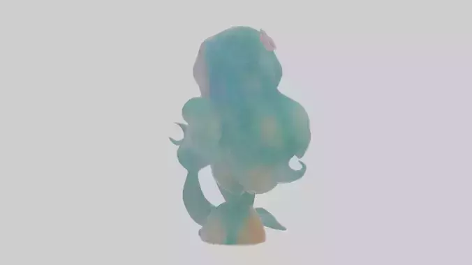 Cartoon Mermaid Figurine