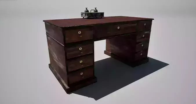 Victorian retro wooden table