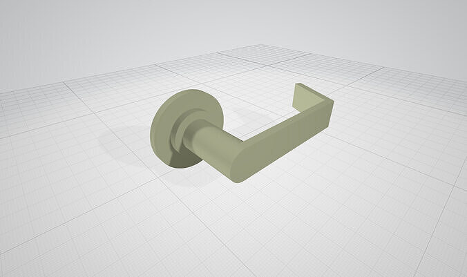 Door Handle Free 3D model