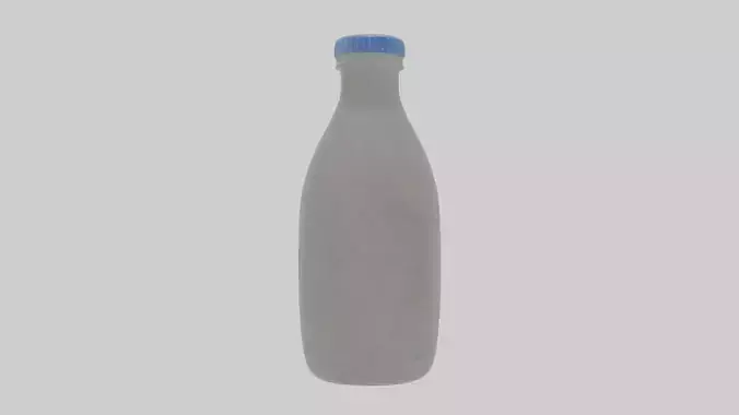 Cartoon Milk Bottle