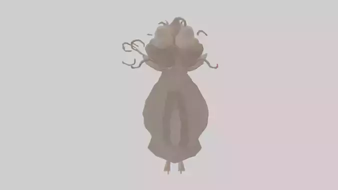 Cartoon Millicent the Manifestor of Malevolent Memories Model