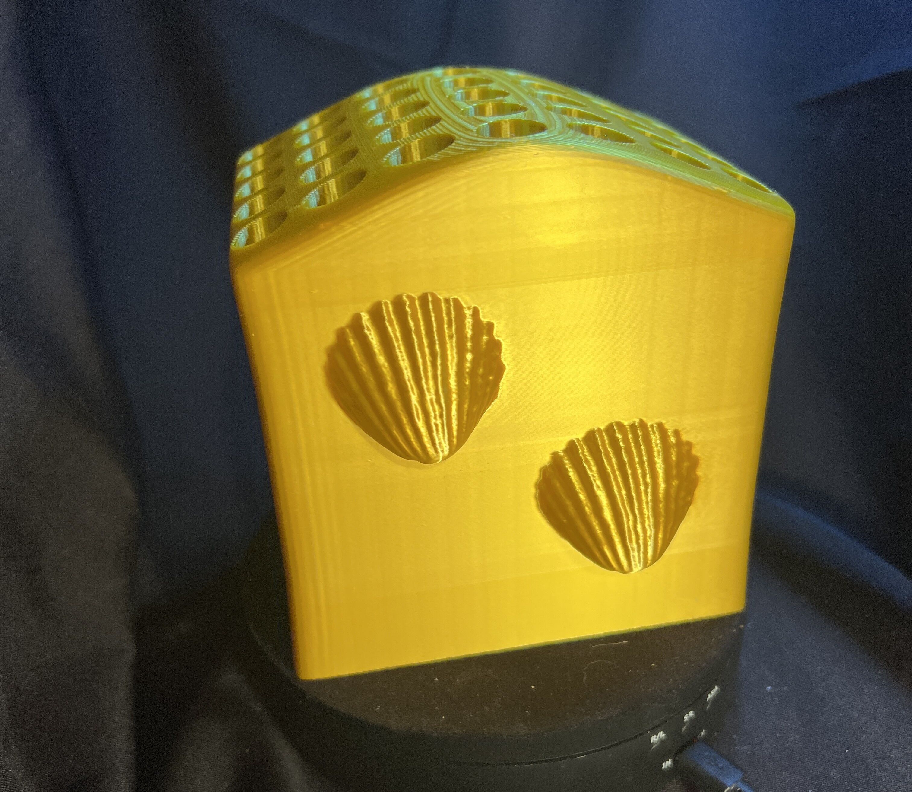 Seashell Themed Pencil Holders 3D print model_2