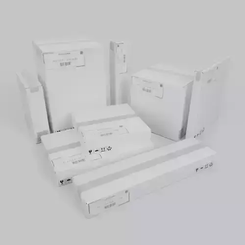 Cardboard Box Premium Display Bundle - Rigged and Customizable 3D Model Collection