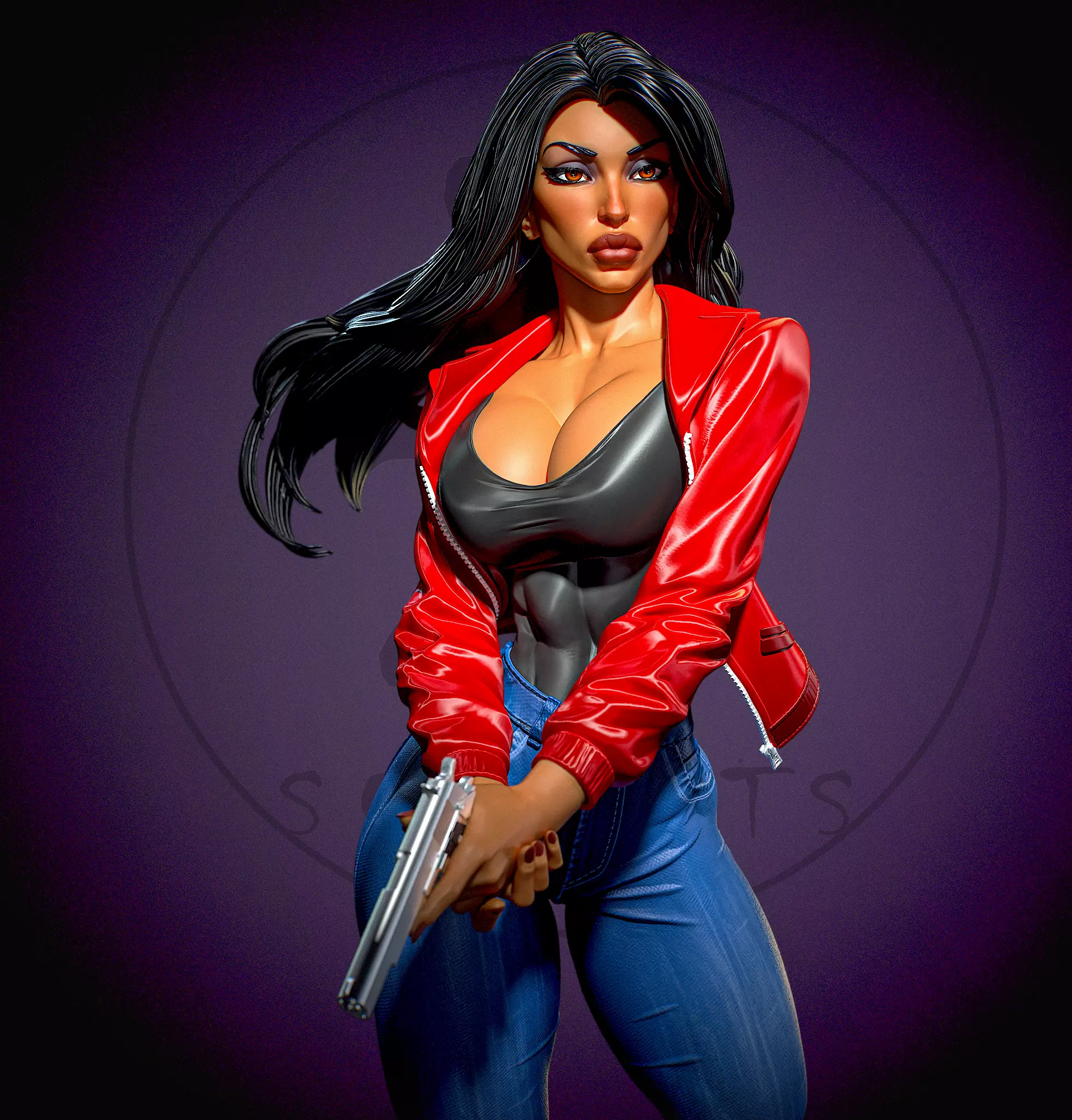 Elisa Maza with NSFW 3D print model_0