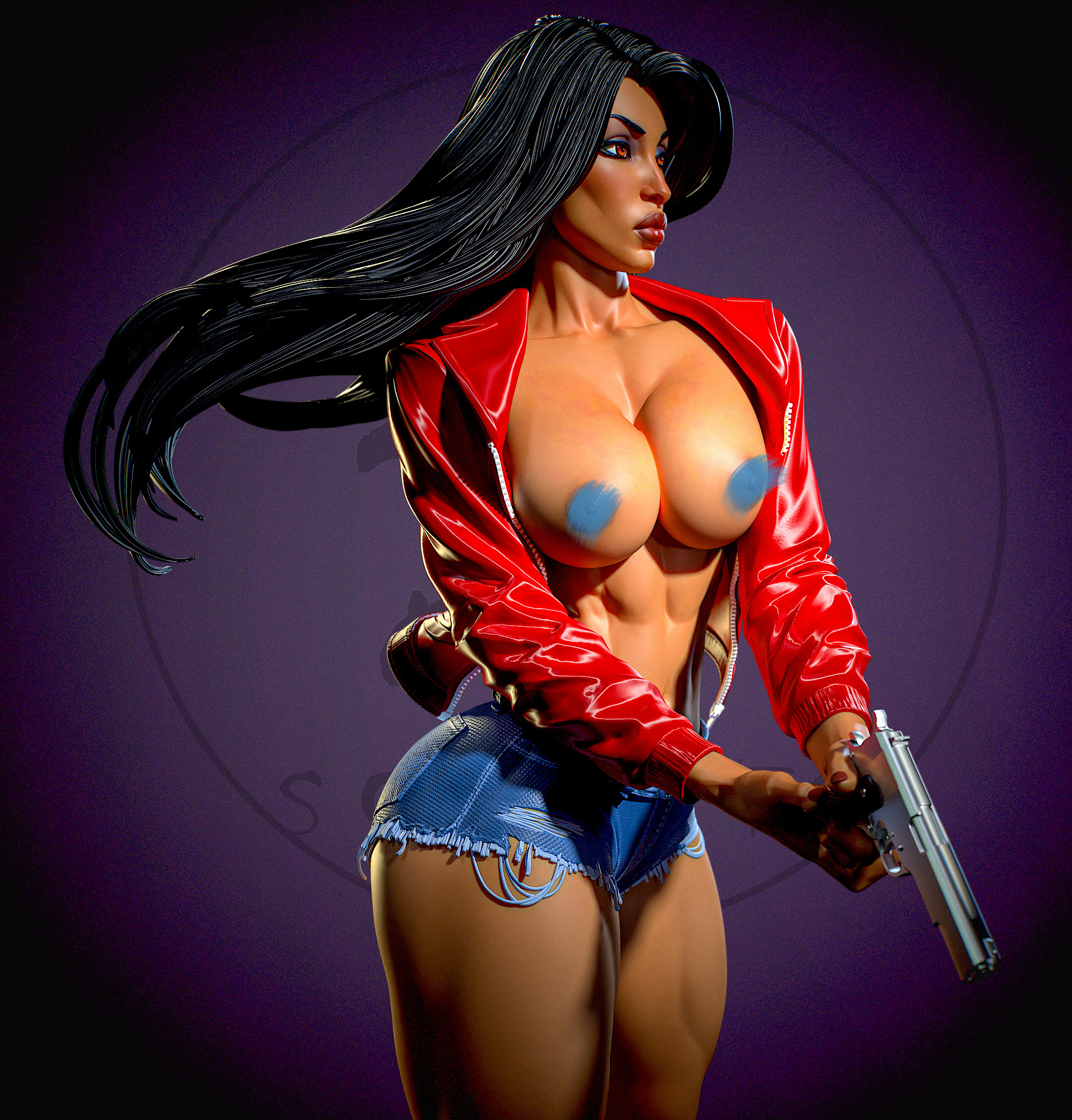 Elisa Maza with NSFW 3D print model_17