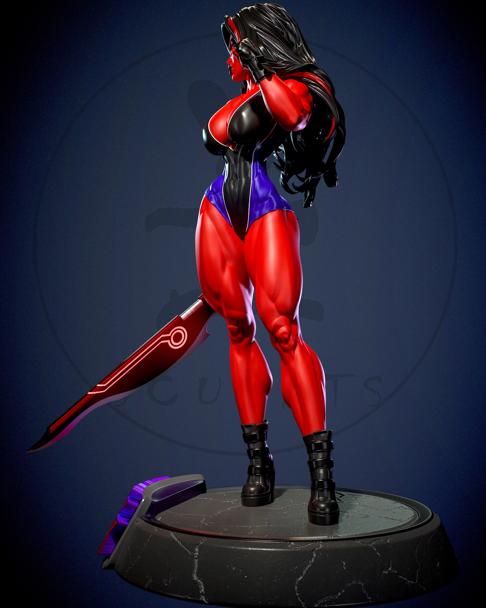 She-Hulk with NSFW 3D print model_13