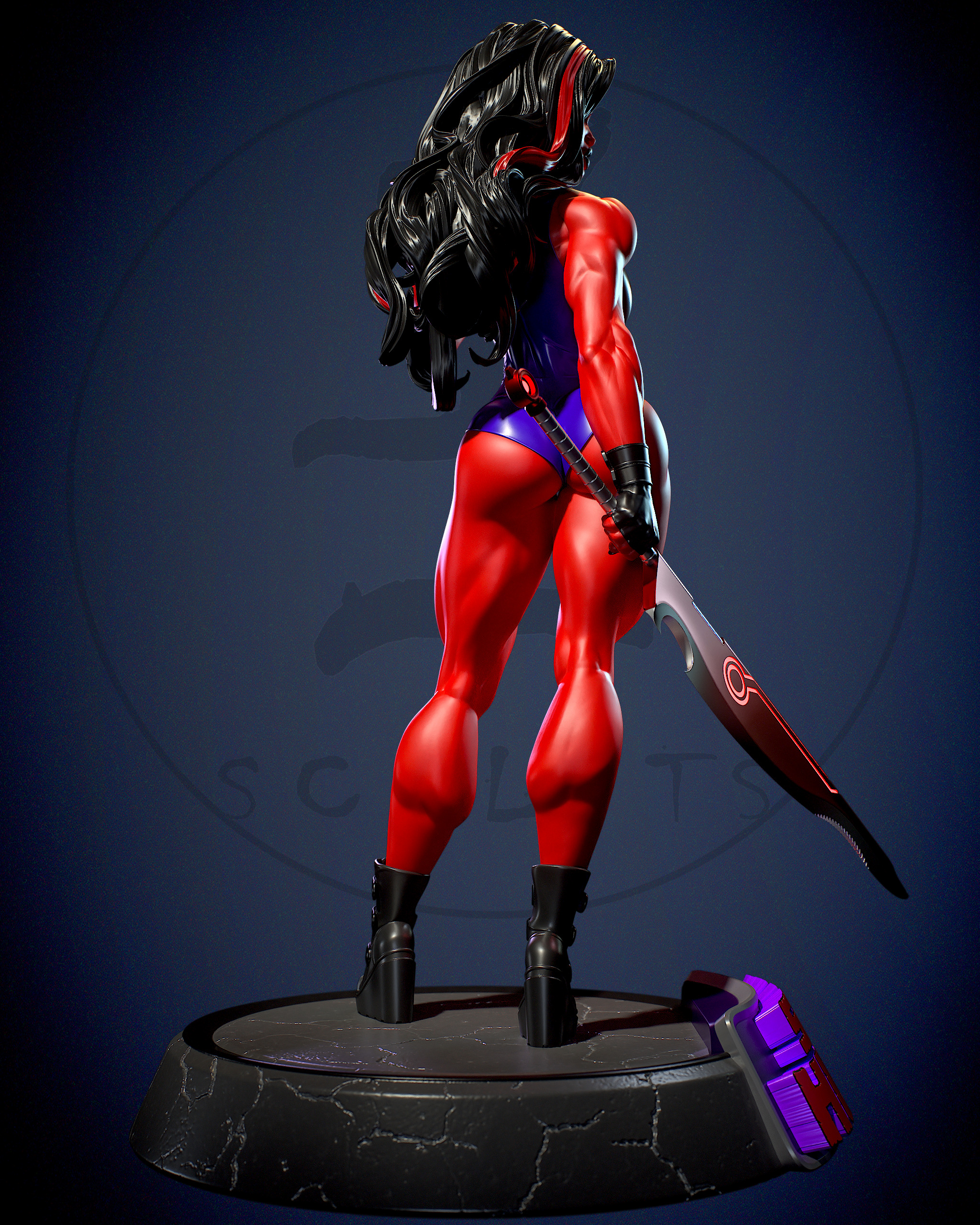 She-Hulk with NSFW 3D print model_15