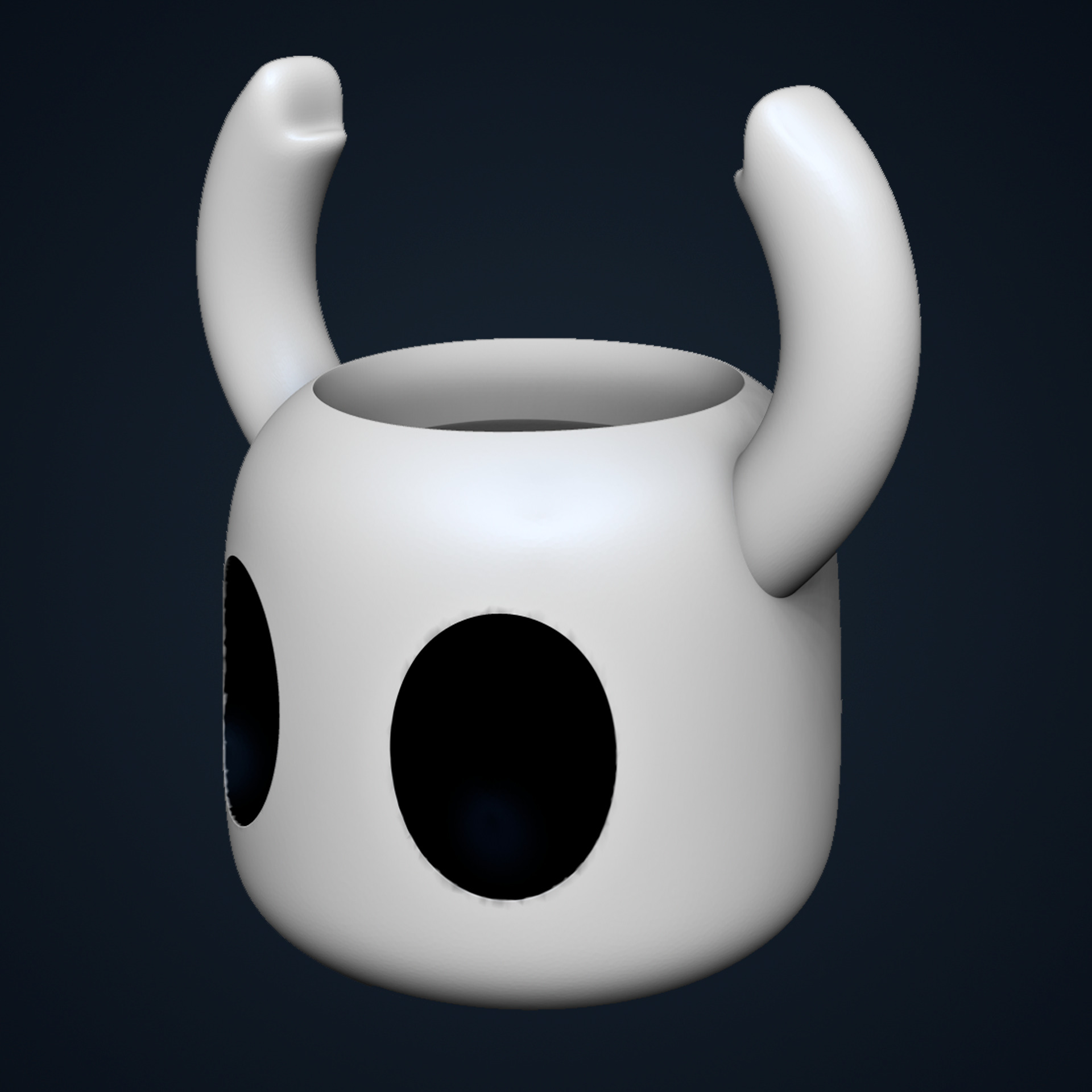 Hollow Knight 3D Flower Pot 3D print model_4