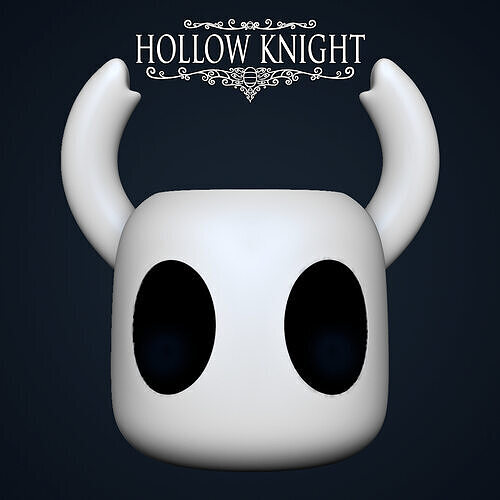Hollow Knight 3D Flower Pot 3D print model