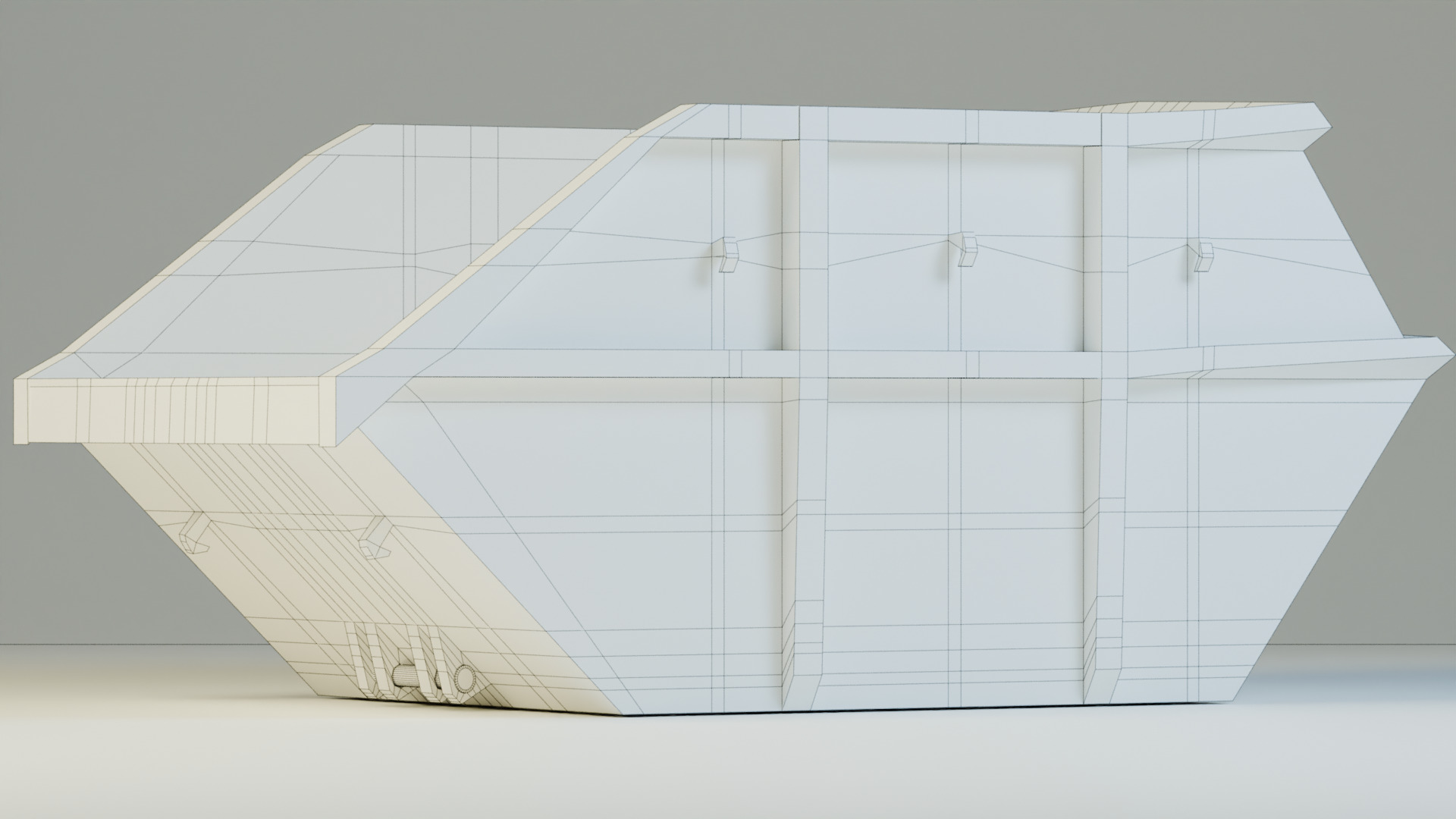 Alleyway Environment Asset Pack - Realistic Low Poly Gameready Low-poly 3D model_17