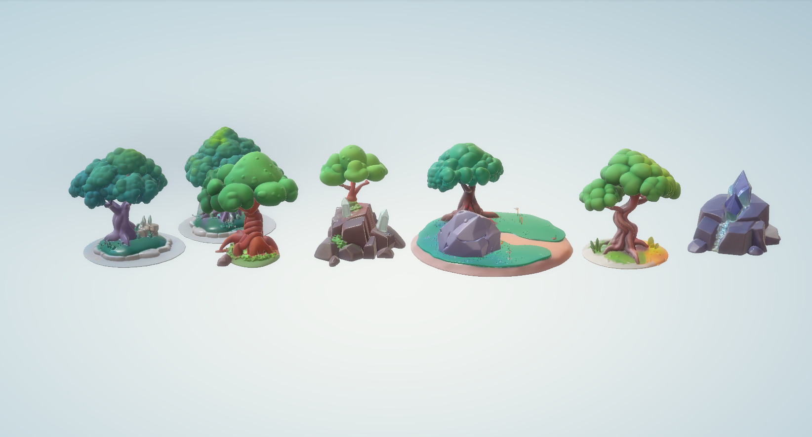 Stylized Fantasy Asset Pack 3D print model_47