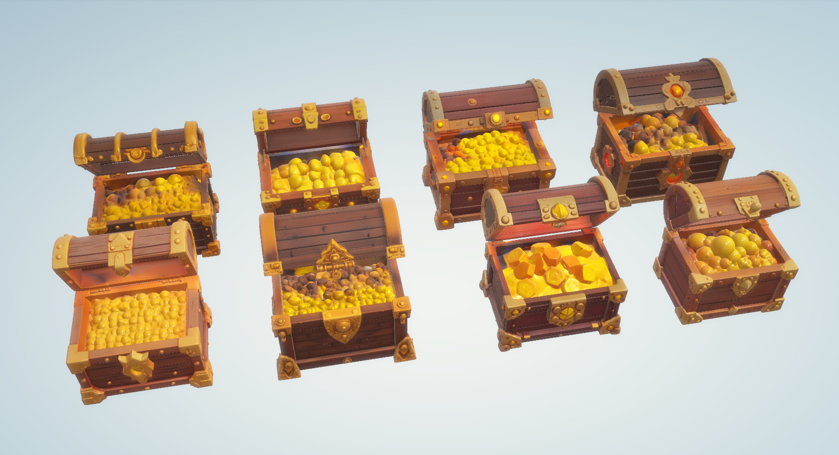 Stylized Fantasy Asset Pack 3D print model_28