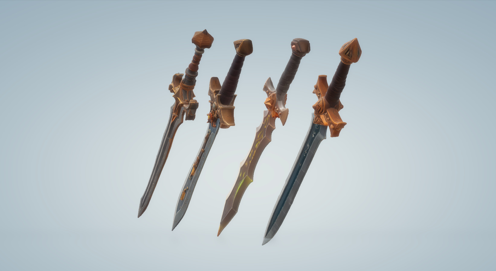 Stylized Fantasy Asset Pack 3D print model_3