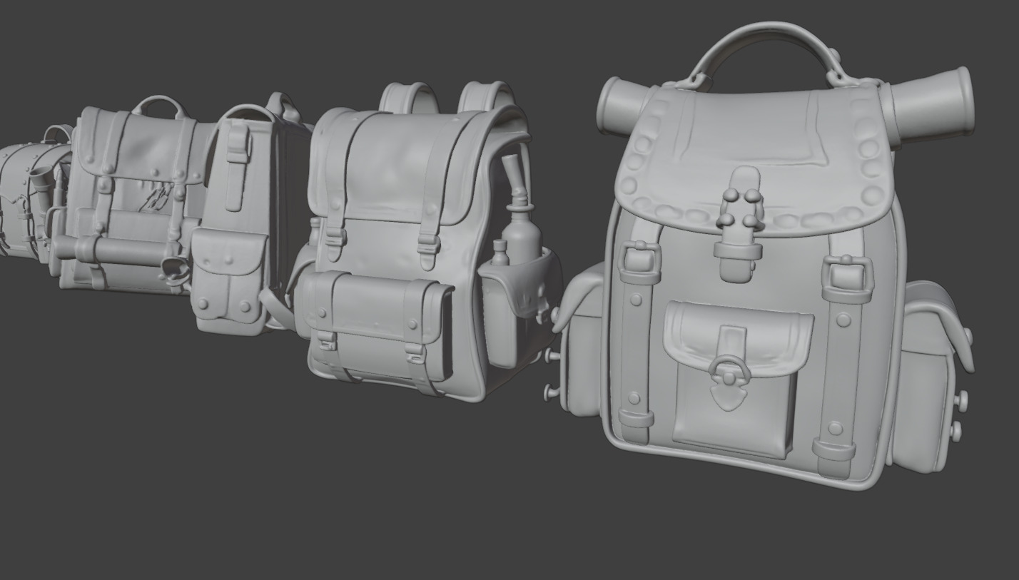 Stylized Fantasy Asset Pack 3D print model_20
