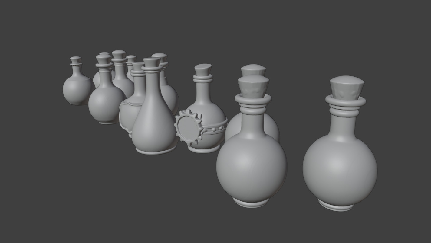 Stylized Fantasy Asset Pack 3D print model_65