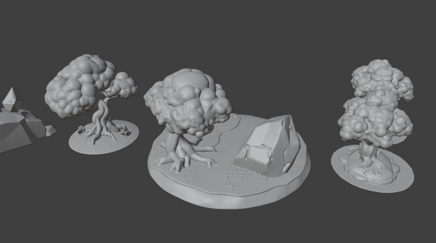 Stylized Fantasy Asset Pack 3D print model_56