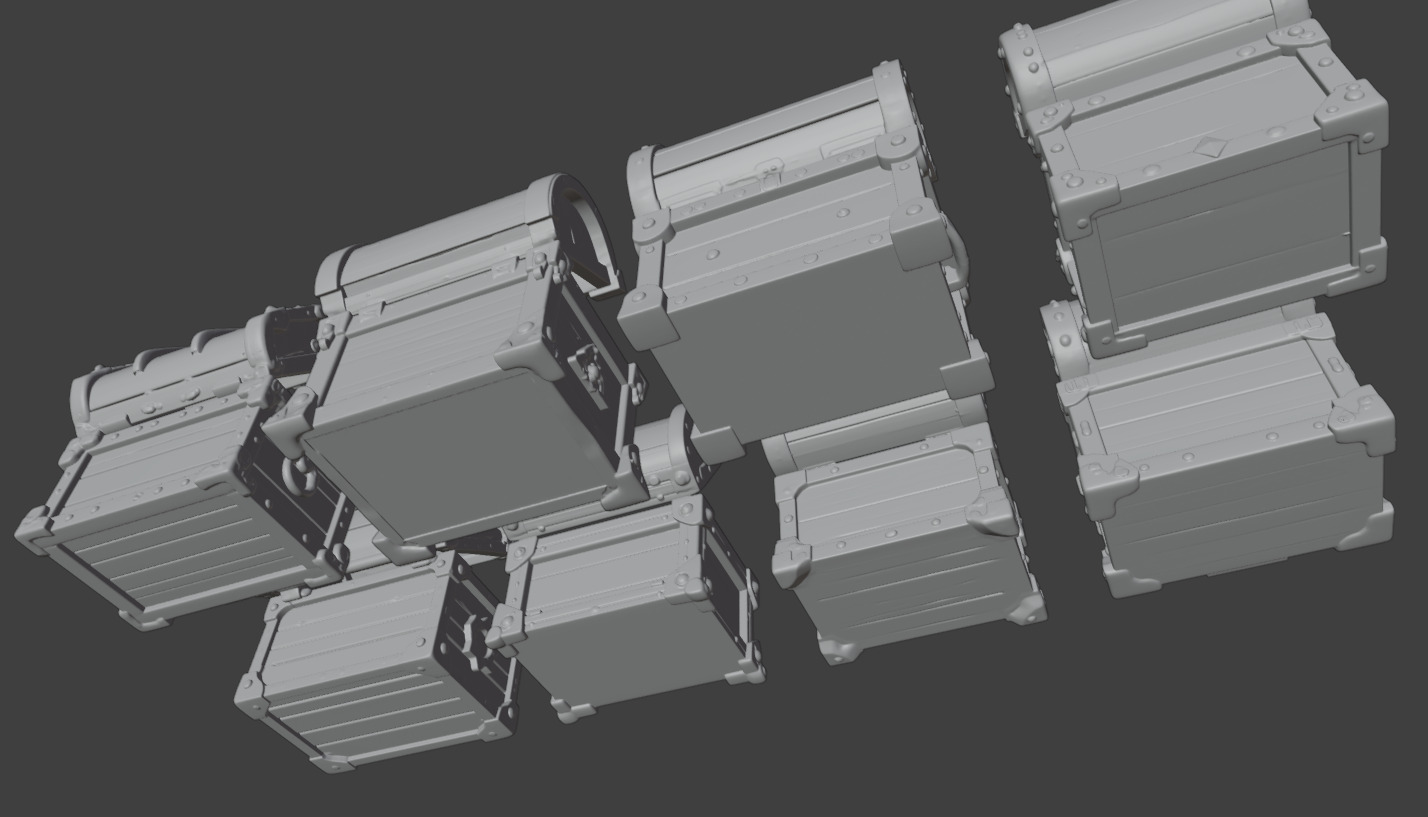 Stylized Fantasy Asset Pack 3D print model_32