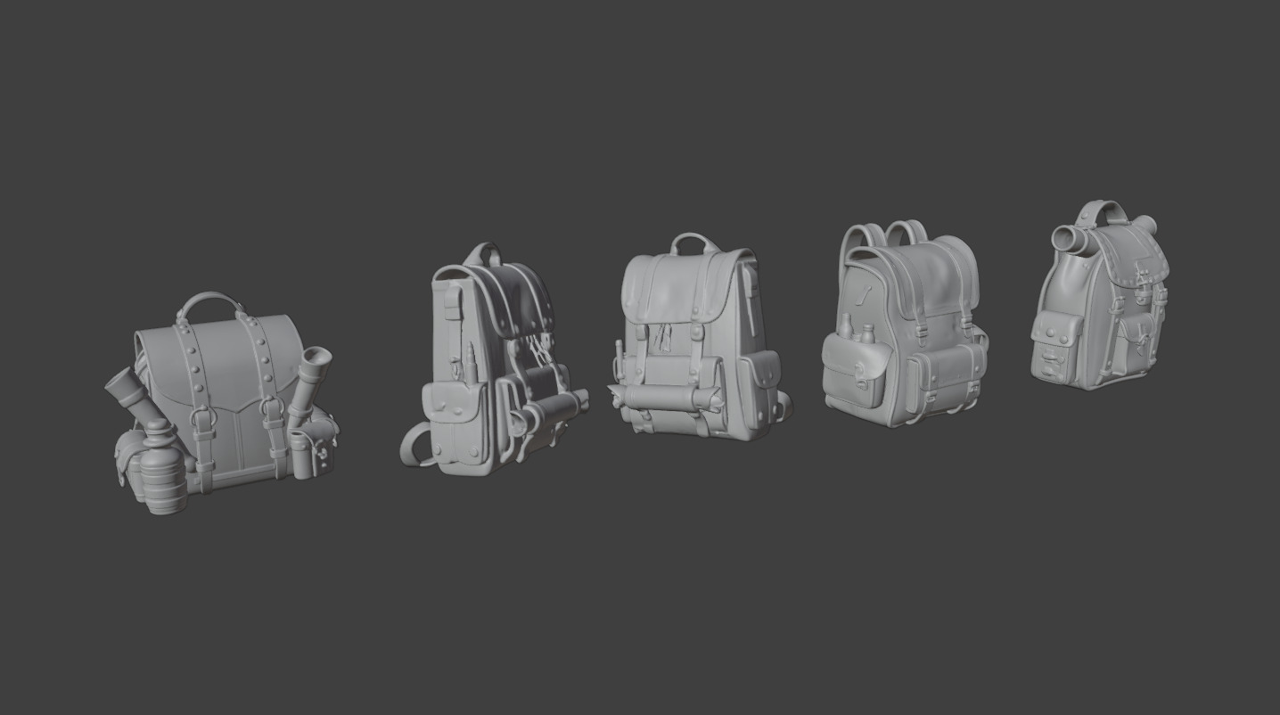 Stylized Fantasy Asset Pack 3D print model_18