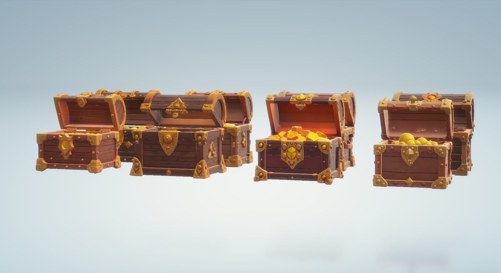 Stylized Fantasy Asset Pack 3D print model_24