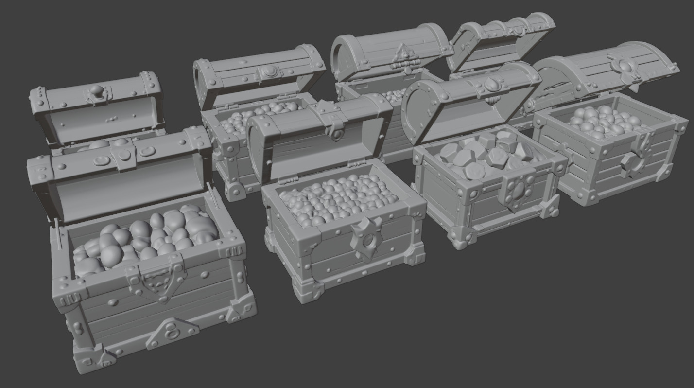 Stylized Fantasy Asset Pack 3D print model_29