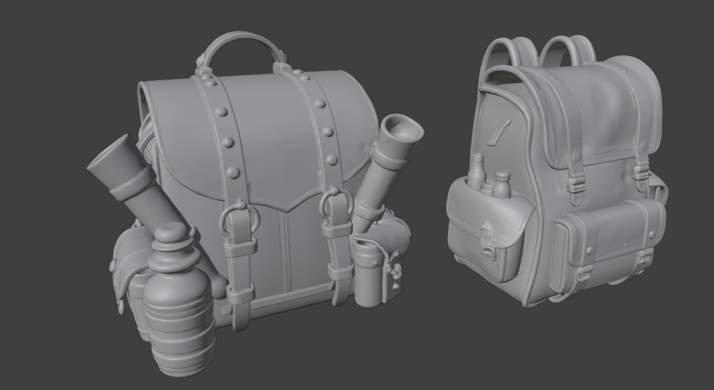 Stylized Fantasy Asset Pack 3D print model_21