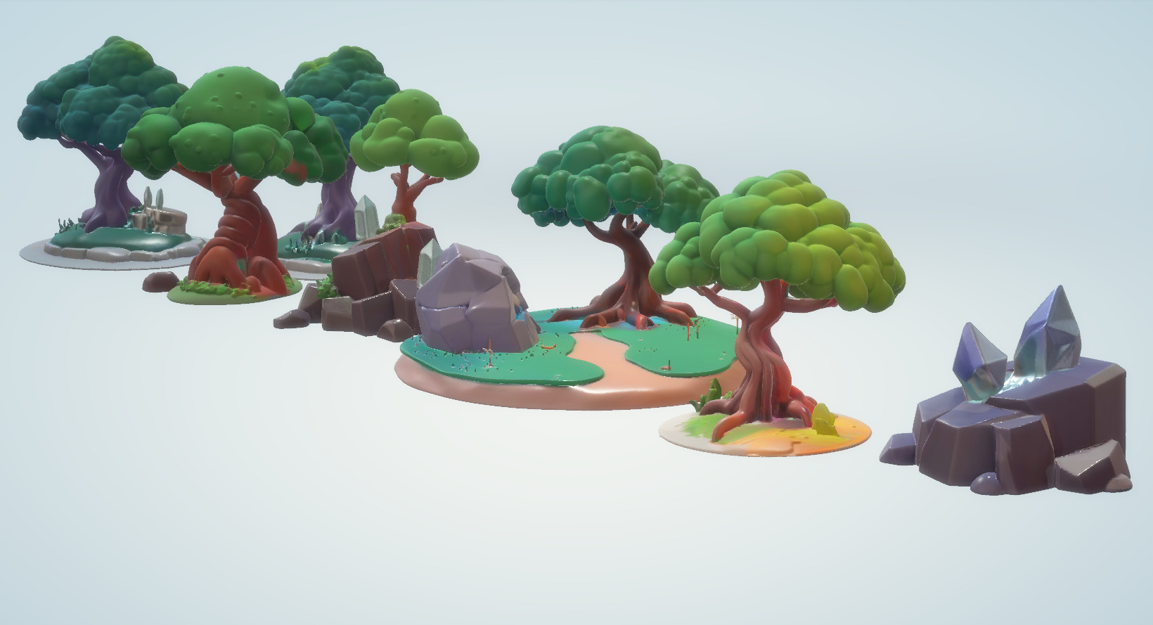 Stylized Fantasy Asset Pack 3D print model_49
