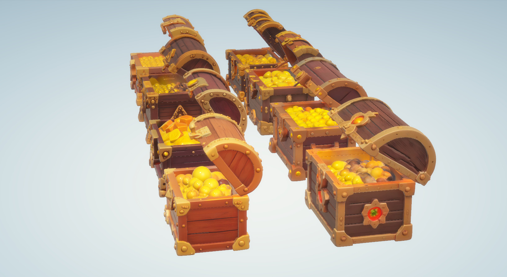 Stylized Fantasy Asset Pack 3D print model_26