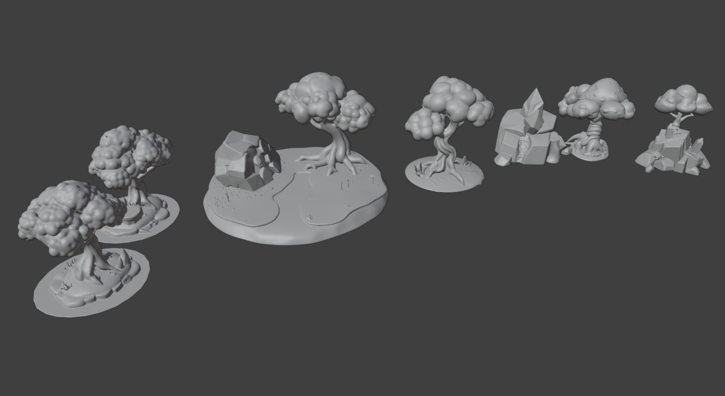 Stylized Fantasy Asset Pack 3D print model_53