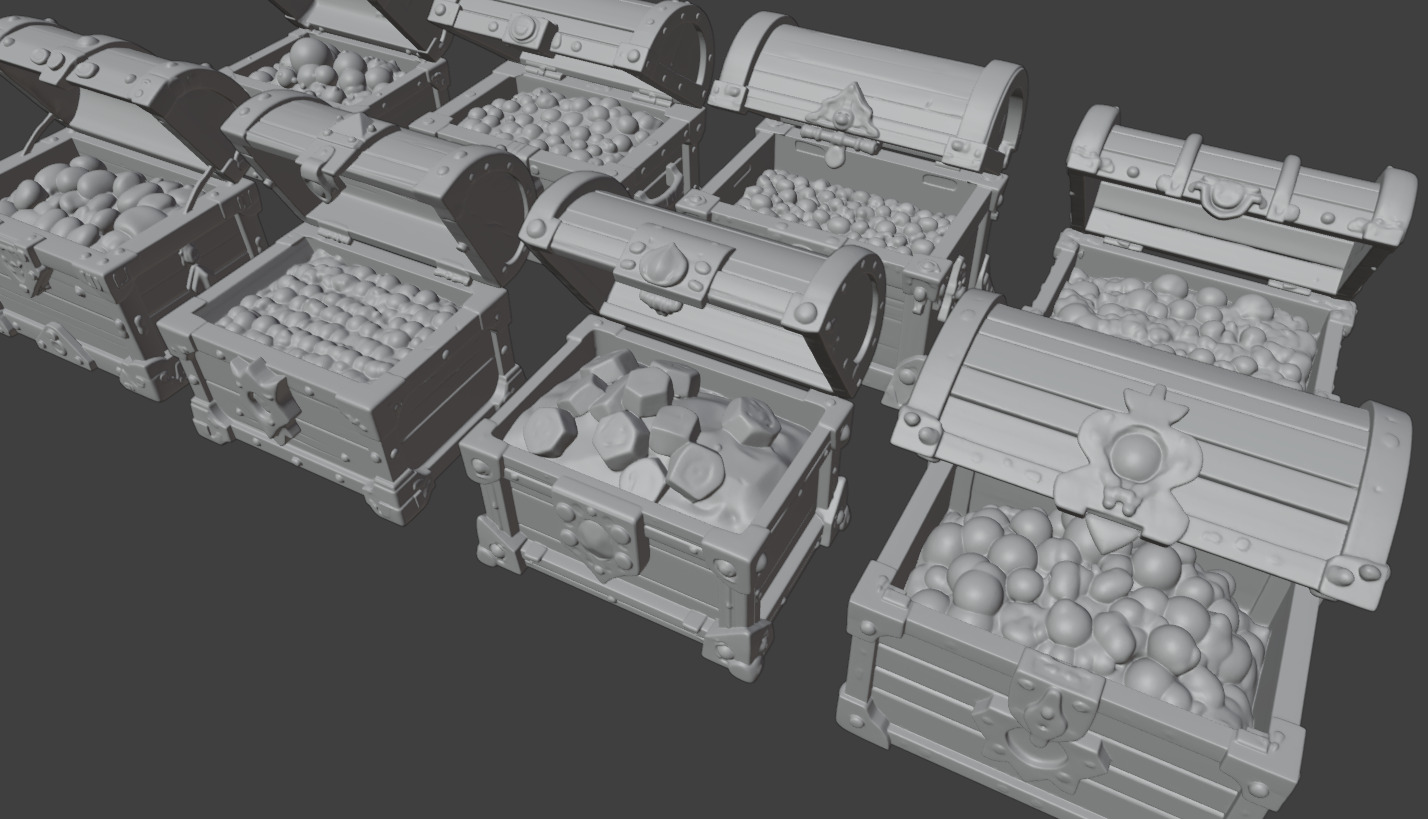 Stylized Fantasy Asset Pack 3D print model_30