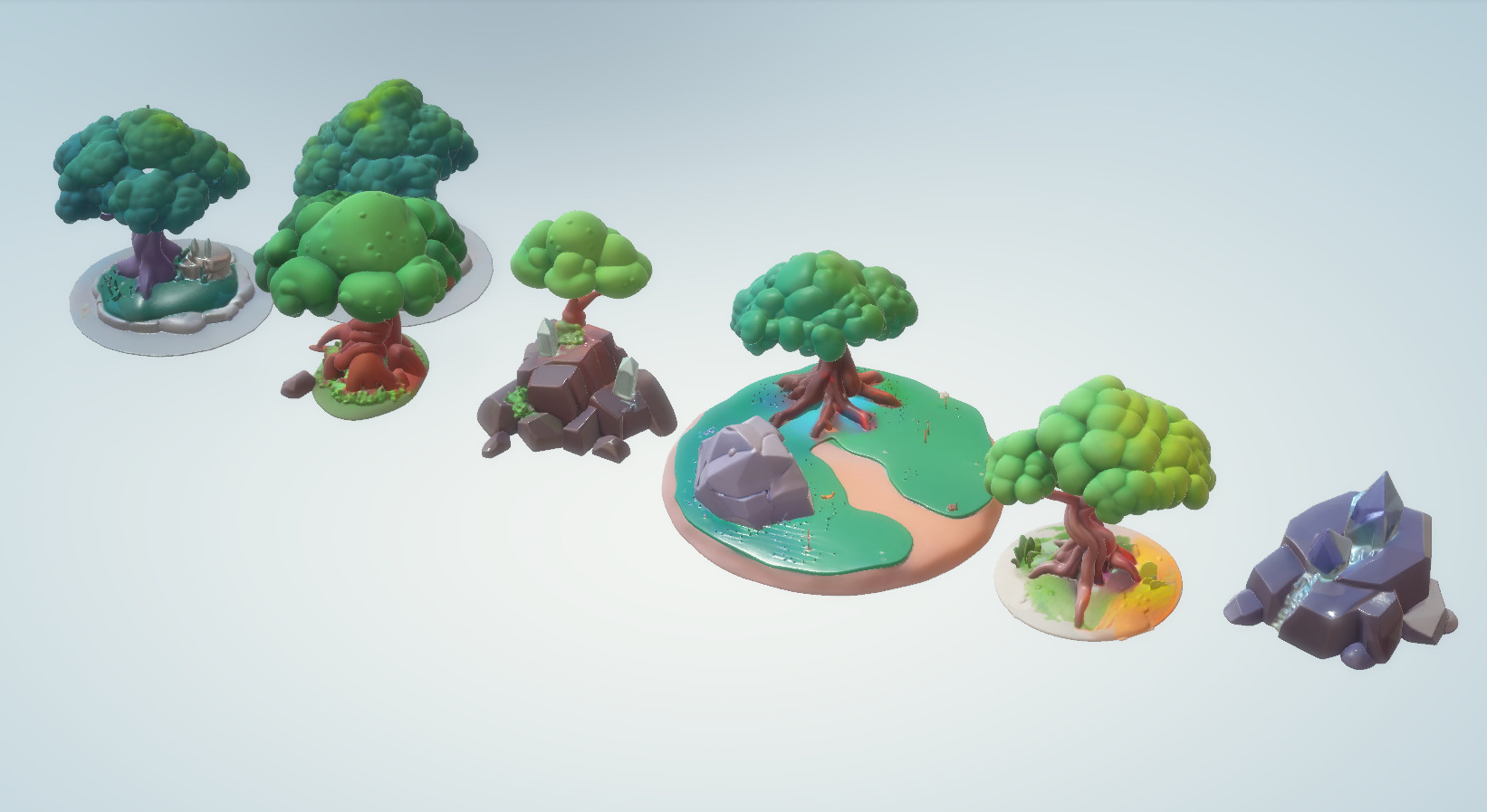 Stylized Fantasy Asset Pack 3D print model_52