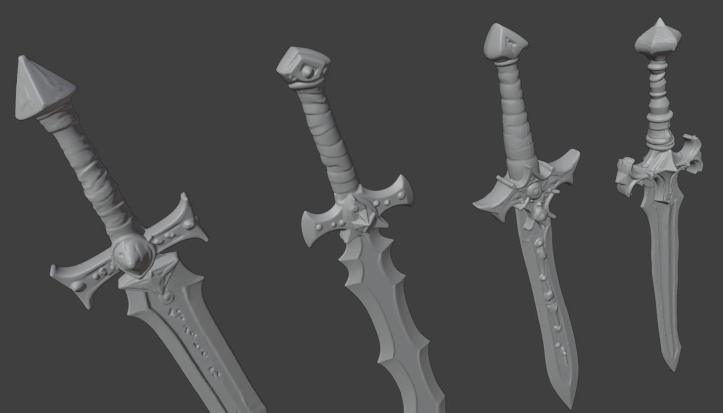 Stylized Fantasy Asset Pack 3D print model_7