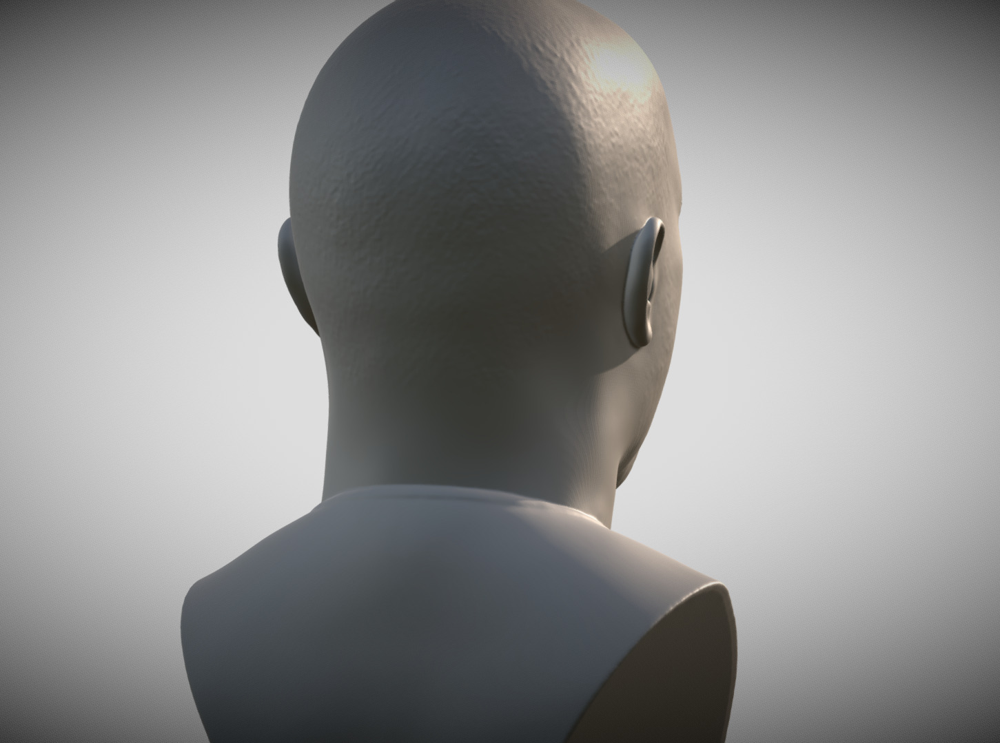 Joe Rogan bust 3D print model_5