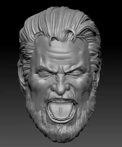 Head punisher angry for figures